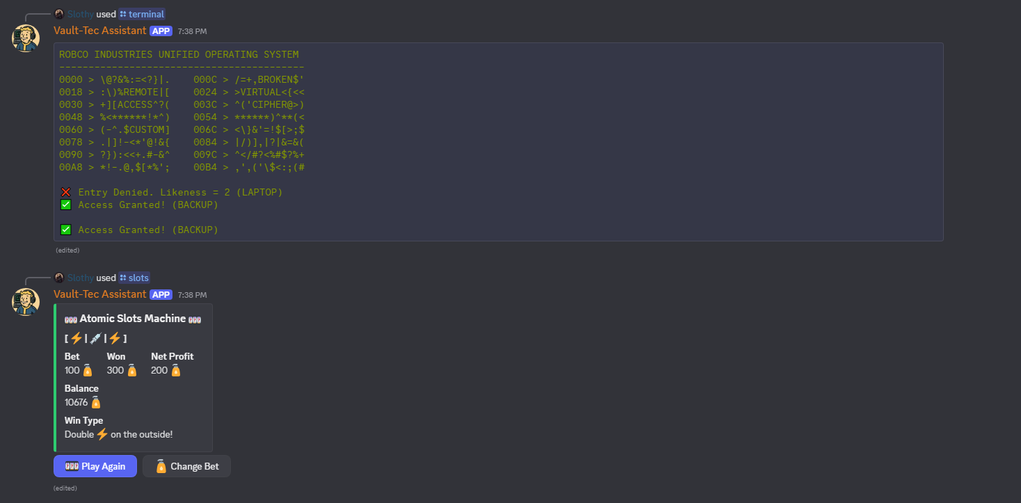 Terminal Hacking and other games
